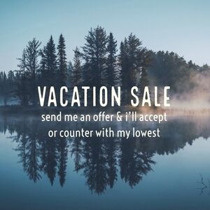 Vacation Sale Poster